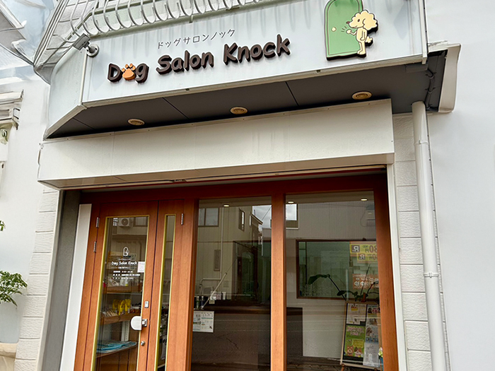 Dog Salon Knock	